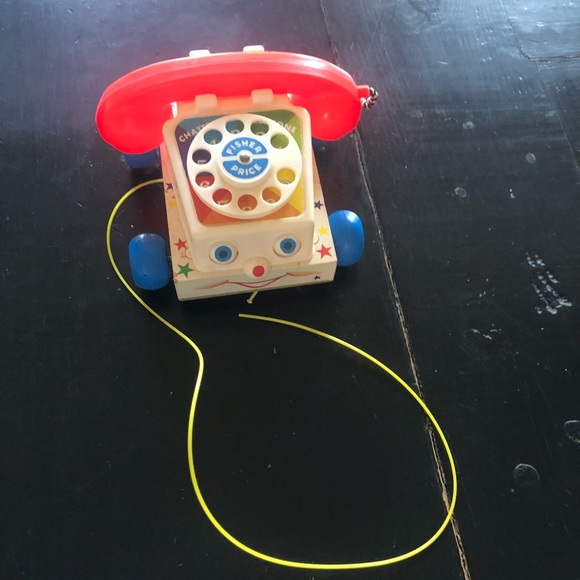 Vintage Fisher Price Chatter Telephone with Box. - Picture 5 of 5